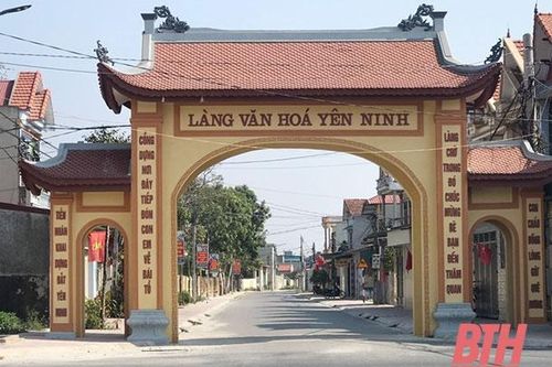 Huyện Nga Sơn đẩy mạnh phong trào toàn dân đoàn kết xây dựng đời sống văn hóa
