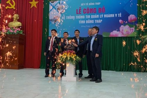Đồng Tháp ra mắt hệ thống thông tin quản lý ngành y tế