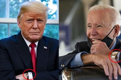 Những chiếc đồng hồ ưa thích thể hiện điều gì về Tổng thống Biden và cựu Tổng thống Trump?