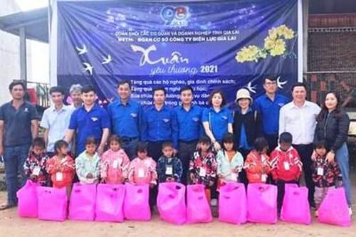 Tuổi trẻ PC Gia Lai tổ chức Chương trình 'Xuân yêu thương năm 2021'