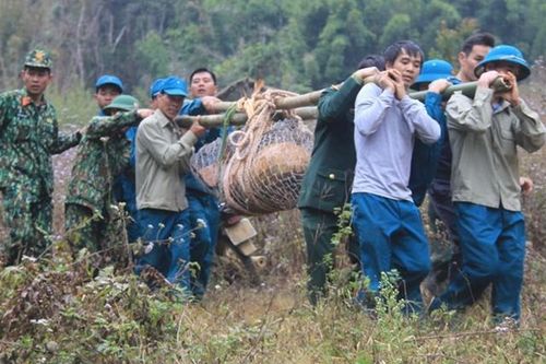 Sơn La: Hủy nổ quả bom nặng 600kg