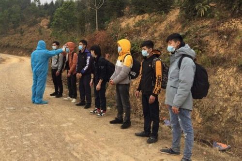Đồn Biên phòng Cốc Pàng bắt giữ 7 người Trung Quốc nhập cảnh trái phép vào Việt Nam