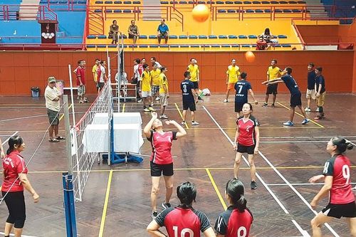 Tiếp sức cho bóng chuyền hơi Thủ đô