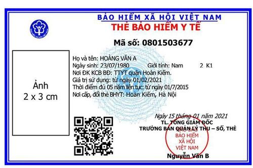 Quy trình thực hiện thay thẻ bảo hiểm y tế mẫu mới từ 1/4/2021