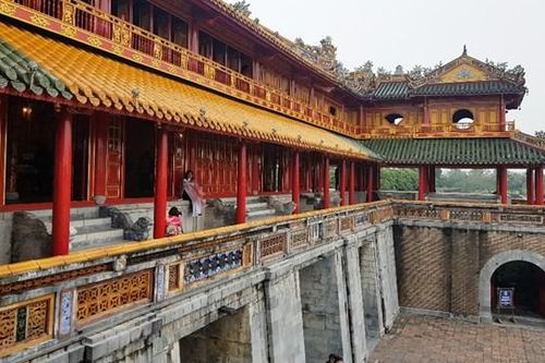 Tái hiện nghi lễ cung đình ở Ngọ Môn (Huế)