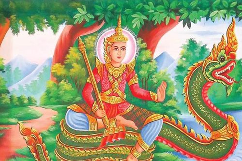 12 con giáp qua tranh tường Khmer Nam Bộ