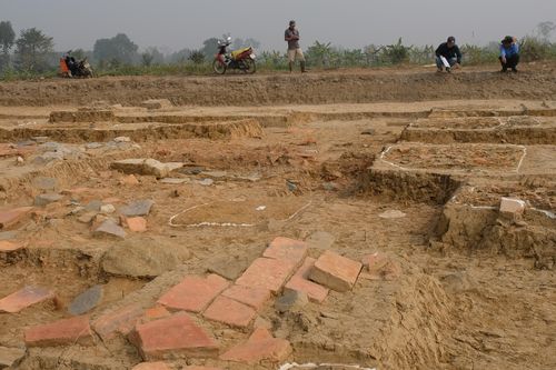 Nhiều di tích kiến trúc tại Thành nhà Hồ lần đầu lộ diện