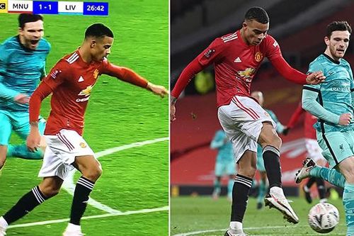 MU 3-2 Liverpool: Không đuổi kịp Greenwood, Andy Robertson phòng ngự theo cách khó tin