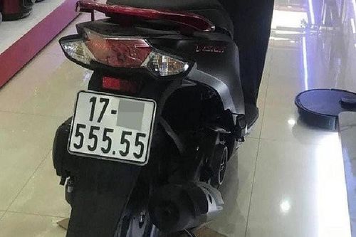 Xe ga giá rẻ Honda Vision bán hơn 100 triệu nhờ biển 'ngũ quý 5'