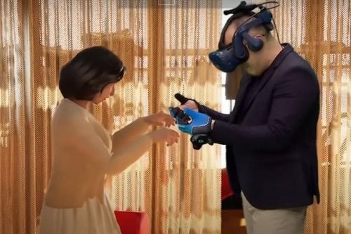 Gặp lại vợ đã mất nhờ công nghệ VR ở Hàn Quốc