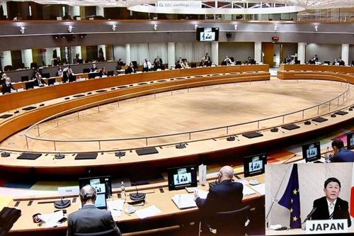 Nhật Bản mang 'Tầm nhìn Ấn Độ Dương-Thái Bình Dương tự do và rộng mở' đến EU