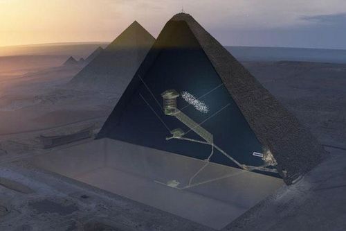 Đặt chân vào hành lang bí ẩn của Đại Kim tự tháp Giza