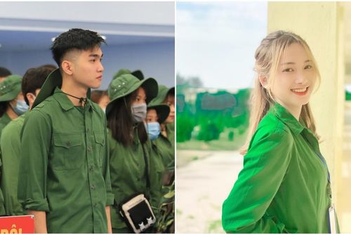 Chiêm ngưỡng dàn 'Trai xinh gái đẹp'- 'Đặc sản' mùa quân sự của Học viện Chính sách và Phát triển