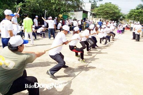 Chung sức xây dựng văn hóa nông thôn mới