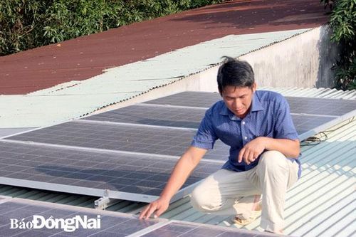 Phát triển điện mặt trời mái nhà đạt gần 1.475%