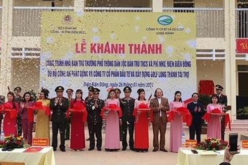 Khánh thành nhà ở bán trú cho học sinh tại huyện Điện Biên Đông