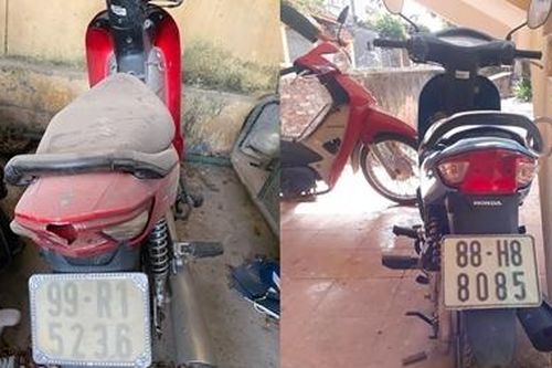 Công an Hà Nội tìm chủ sở hữu xe máy
