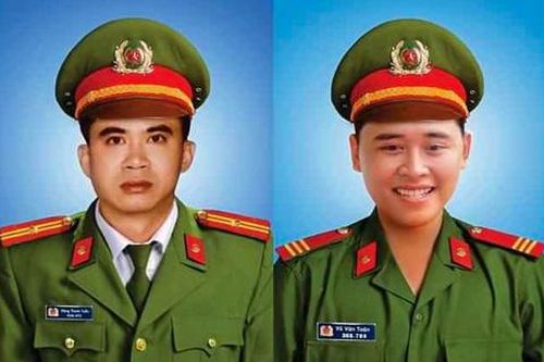 Cấp bằng Tổ quốc ghi công cho 2 cảnh sát hy sinh ở Đà Nẵng