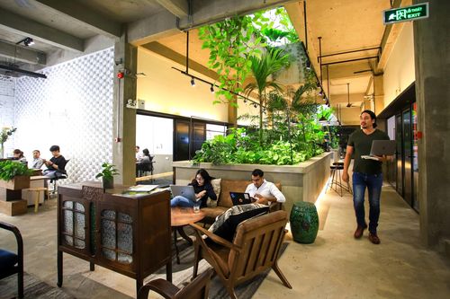 Giá thuê văn phòng chia sẻ giảm mạnh