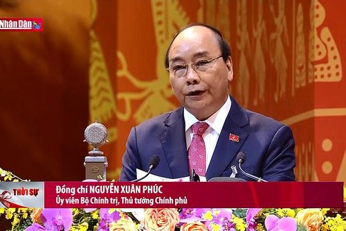 Thủ tướng Nguyễn Xuân Phúc phát biểu khai mạc Đại hội Đảng toàn quốc lần thứ XIII