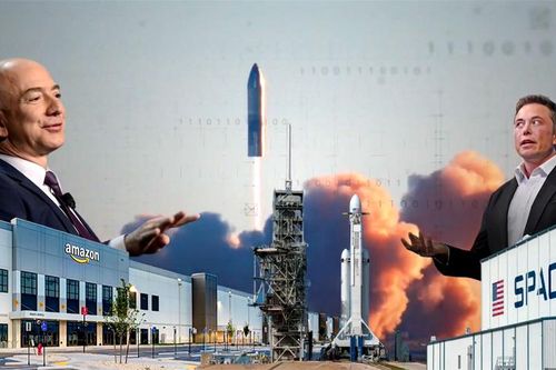 Amazon tham vọng lật đổ đế chế 'vũ trụ Internet' của Elon Musk