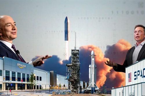 Amazon tham vọng lật đổ đế chế 'bá chủ vũ trụ Internet' của Elon Musk