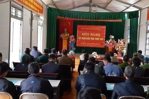 Hội Luật gia Sơn La đẩy mạnh công tác phổ biến, giáo dục pháp luật