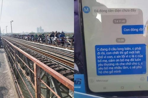 Nam Thanh Niên nhảy cầu Long Biên tự tử kèm lời nhắn 'Con phải đi rồi, con chết thì gia đình mới hết khổ'