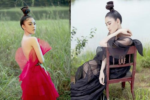 Á hậu Lý Kim Thảo đầm mình hàng tiếng trong thời tiết 8 độ tại Đà Lạt