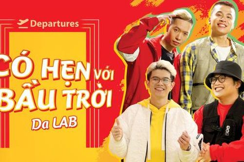 Các chàng trai Da LAB công bố ca khúc mới trên chuyến bay Vietjet