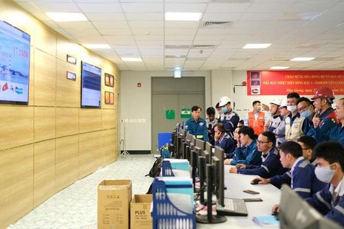Nhiệt điện Sông Hậu 1: Hòa đồng bộ tổ máy số 2 vào lưới điện Quốc gia thành công
