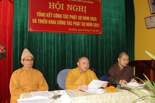 Cao Bằng: Hội nghị tổng kết công tác Phật sự