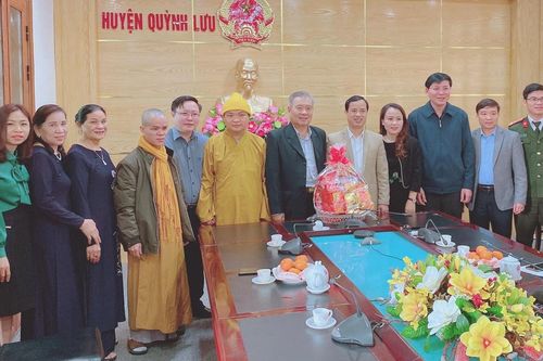 Phật giáo Quỳnh Lưu và Mặt trận Thanh Hóa chúc tết