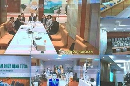 Kết nối Teleheath điều hành chăm sóc sức khỏe đại biểu dự Đại hội