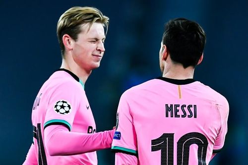 Hai cú đệm bóng giúp Barca vào tứ kết