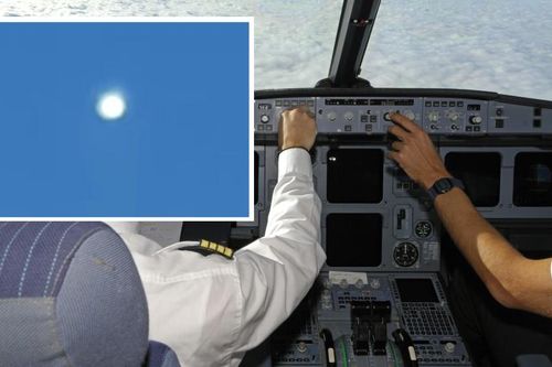 Phi công ghi lại cảnh chạm trán UFO ở độ cao 10.000m giữa ban ngày