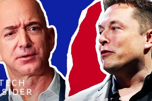 Tỷ phú nghìn tỷ USD: Cuộc đua kịch tính của Elon Musk và ông chủ Amazon