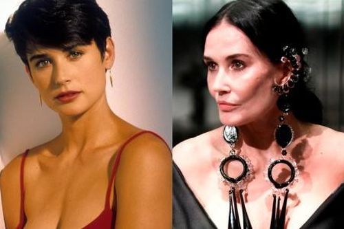 Hành trình nhan sắc của Demi Moore