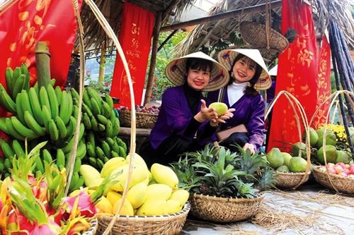 Chợ quê cuối năm