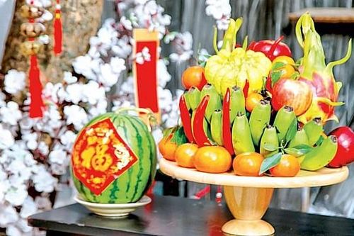 Cách bày mâm ngũ quả trong nhà ngày Tết Tân Sửu 2021 hút tài lộc