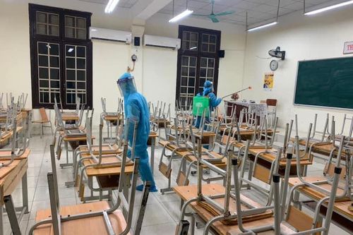 Có học sinh F1, Trường THPT Phan Đình Phùng cho học sinh nghỉ học