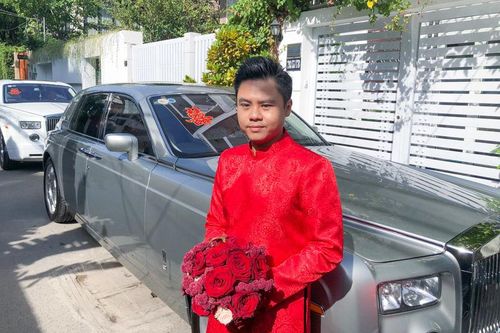 Đẳng cấp Rolls- Royce 34 tỷ trong đám cưới thiếu gia Phan Thành- Primmy Trương