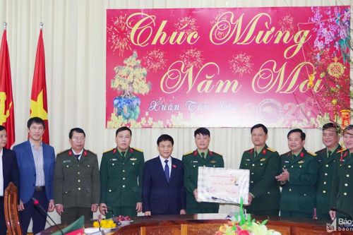 Đoàn đại biểu Quốc hội tỉnh Nghệ An thăm, tặng quà Tết các xã, đơn vị ở Đô Lương