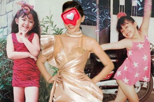 Nhìn ảnh bé gái tóc xù, bạn có đoán được đây là ai?