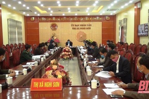 Thị xã Nghi Sơn triển khai các biện pháp cấp bách phòng chống dịch bệnh COVID-19