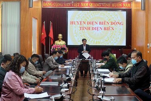 Điện Biên Đông họp triển khai công tác phòng, chống dịch Covid-19