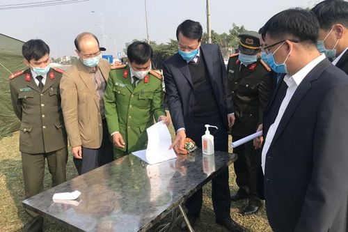 Lãnh đạo tỉnh kiểm tra công tác phòng, chống dịch COVID-19