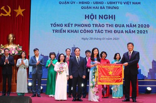 Quận Hai Bà Trưng đẩy mạnh các phong trào thi đua