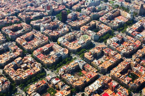 Các thành phố có quy hoạch độc đáo nhìn từ trên cao