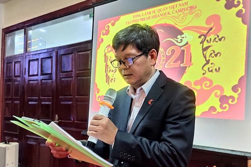 Tổng kết công tác năm 2020 của cộng đồng người gốc Việt các tỉnh tây nam Campuchia